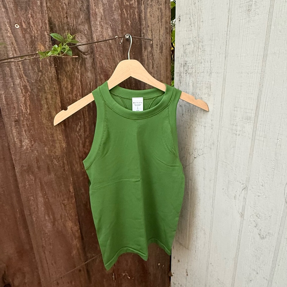 Athleta Green Tank Top